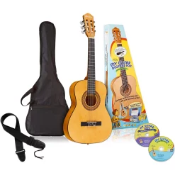 Promo ???? Emedia Emedia My Guitar 3/4 Nylon-String Beginner Acoustic Guitar Pack ????