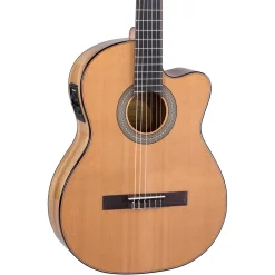 Top 10 ???? Lucero Lucero LC235SCE Acoustic-Electric Exotic Wood Classical Guitar ????