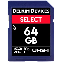 Deals ???? Delkin Delkin SELECT SDHC Memory Card 64 GB ????