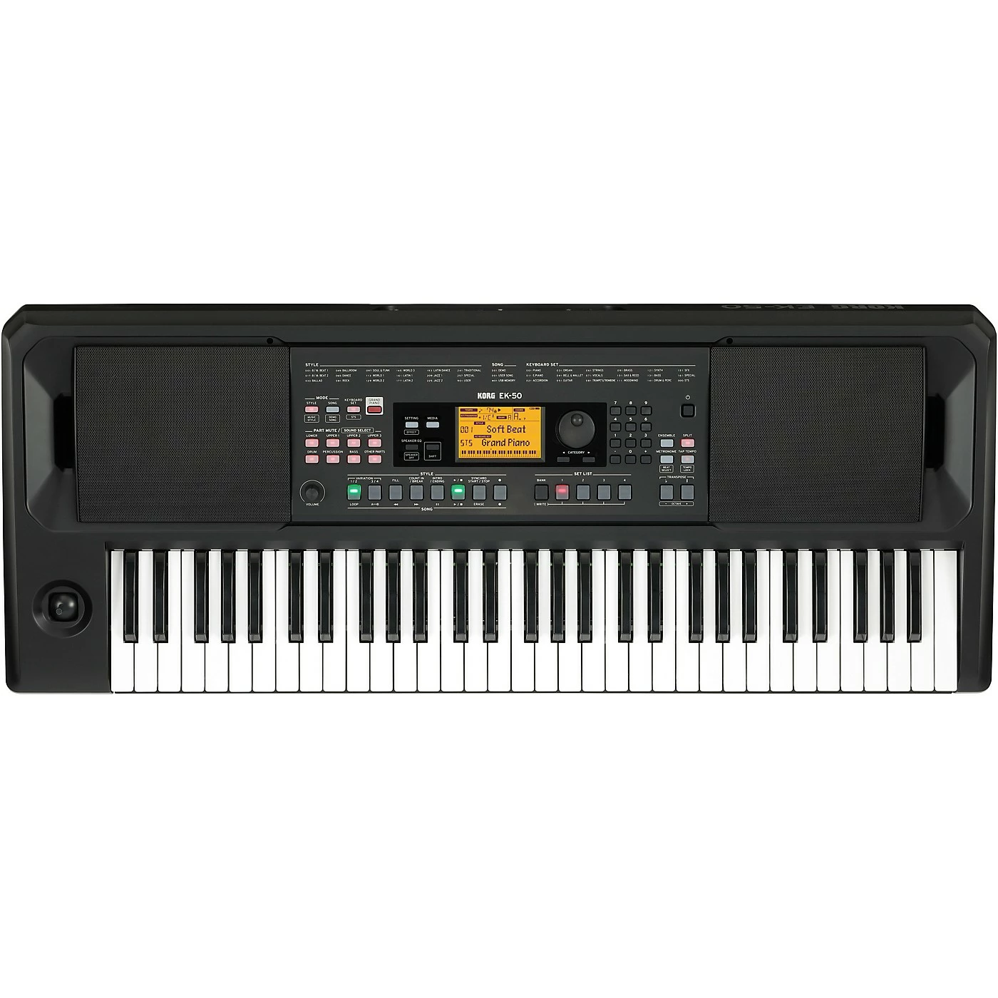 Korg EK-50 Entertainer Keyboard Black Hot Sale ???? Korg Korg EK-50 Entertainer Keyboard Black ???? -Cordoba shop L40058000001000 00 1400x1400 1