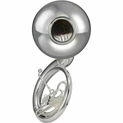 New ???? Adams Adams Marching Sousaphone - Silver With Case Silver ✨