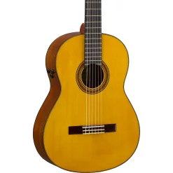 Budget ???? Yamaha Yamaha CG-TA TransAcoustic Nylon-String Acoustic-Electric Guitar Gloss Natural ????