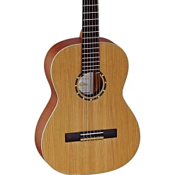 Buy ???? Ortega Ortega Family Series R121-7/8 7/8 Size Classical Guitar Satin Natural 0.875 ✔️