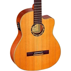 Wholesale ???? Ortega Ortega Family Series Pro RCE131 Acoustic-Electric Classical Guitar Satin Natural ????