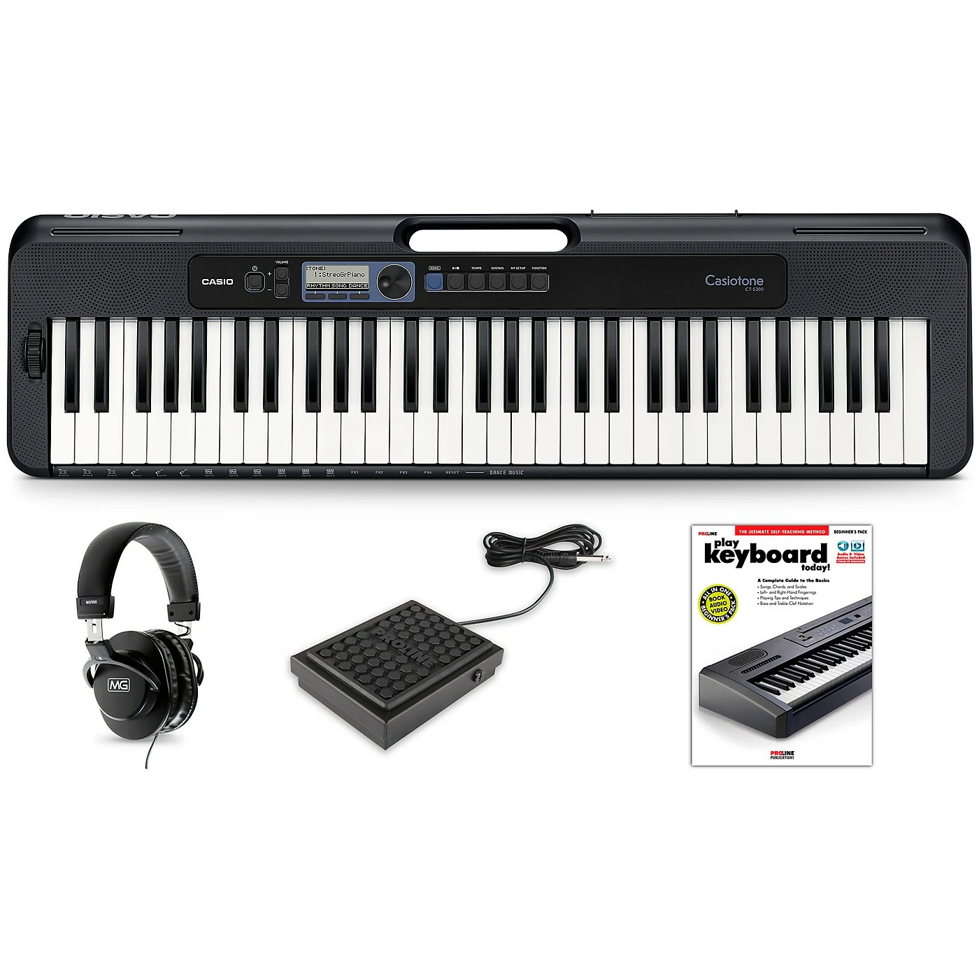 Deals ✨ Casio Casio Casiotone CT-S300 Keyboard Essentials Kit ✔️ 3 Deals ✨ Casio Casio Casiotone CT-S300 Keyboard Essentials Kit ✔️