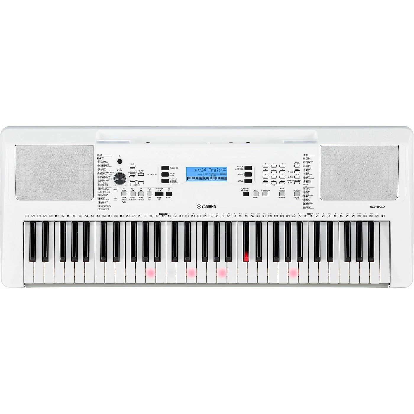 Yamaha EZ-300 61-Key Lighted Key Portable Keyboard New ❤️ Yamaha Yamaha EZ-300 61-Key Lighted Key Portable Keyboard ???? -Cordoba shop L80402000000000 00 1400x1400 1
