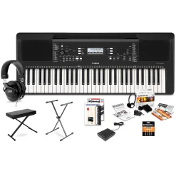 Top 10 ???? Yamaha Yamaha PSR-E373 61-Key Portable Keyboard Deluxe Package ????