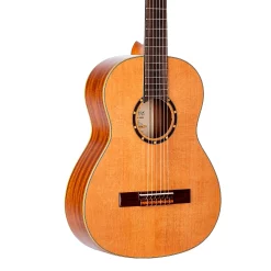 Cheap ???? Ortega Ortega Family Series R122G-3/4 Classical Guitar Cedar 3/4 Size ❤️