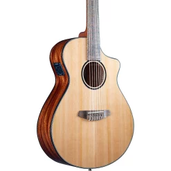 Cheapest ???? Breedlove Breedlove Discovery S CE Cedar-African Mahog Concert Acoustic-Electric Classical Guitar Natural ????